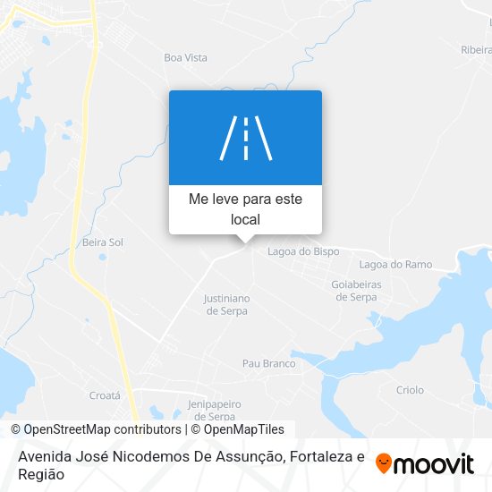Avenida José Nicodemos De Assunção mapa