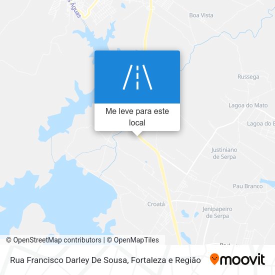 Rua Francisco Darley De Sousa mapa
