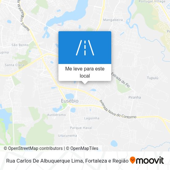 Rua Carlos De Albuquerque Lima mapa