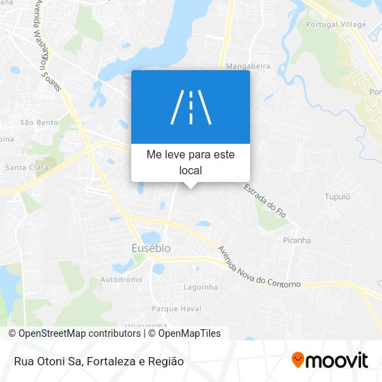 Rua Otoni Sa mapa