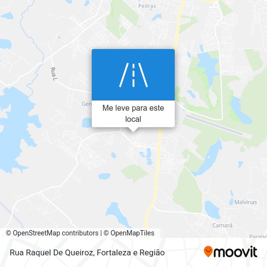 Rua Raquel De Queiroz mapa