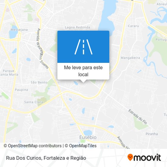 Rua Dos Curios mapa