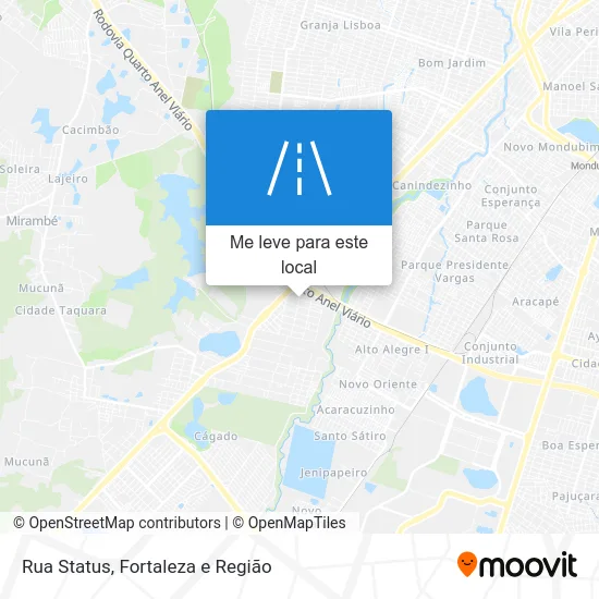 Rua Status mapa