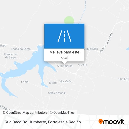 Rua Beco Do Humberto mapa