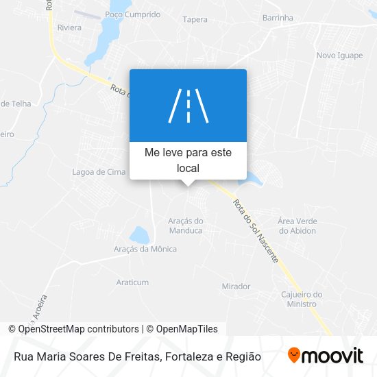 Rua Maria Soares De Freitas mapa