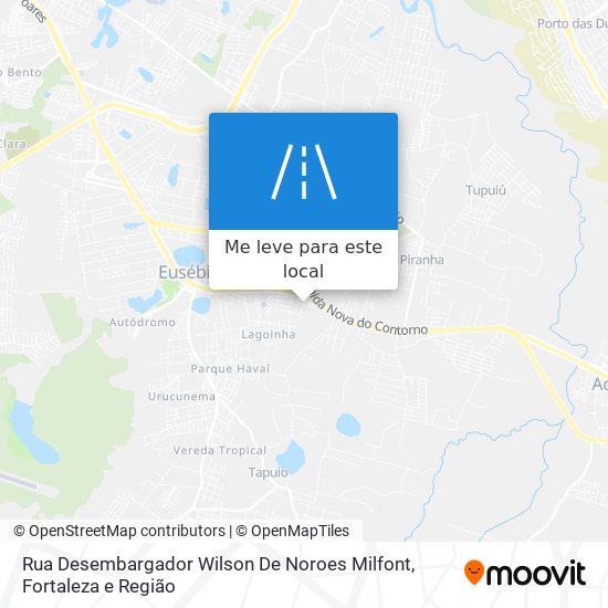 Rua Desembargador Wilson De Noroes Milfont mapa