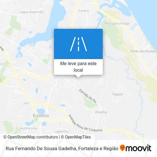 Rua Fernando De Sousa Gadelha mapa