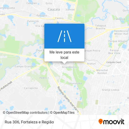 Rua 306 mapa