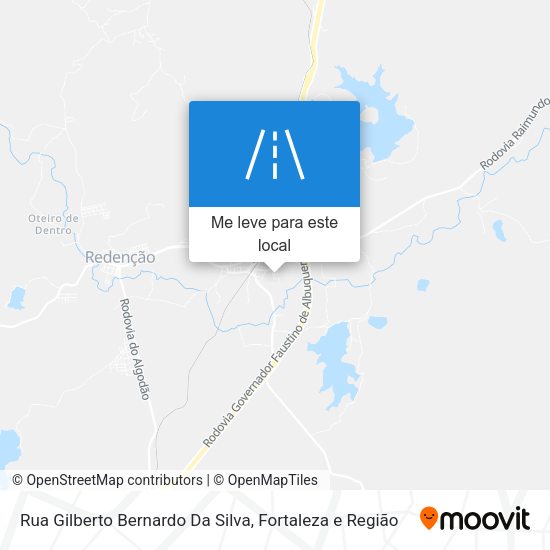 Rua Gilberto Bernardo Da Silva mapa