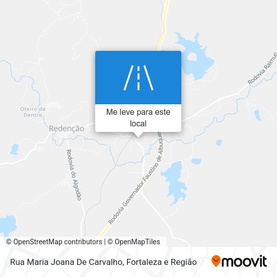 Rua Maria Joana De Carvalho mapa
