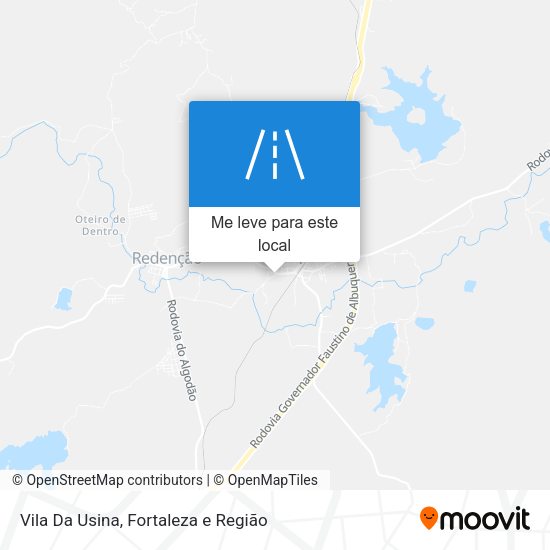 Vila Da Usina mapa