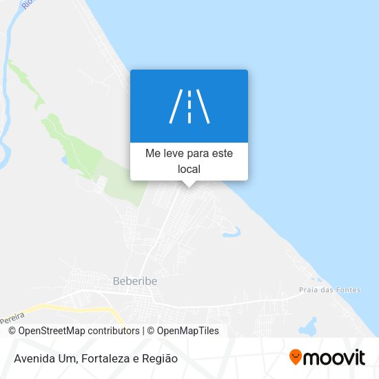 Avenida Um mapa