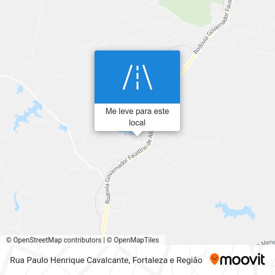 Rua Paulo Henrique Cavalcante mapa