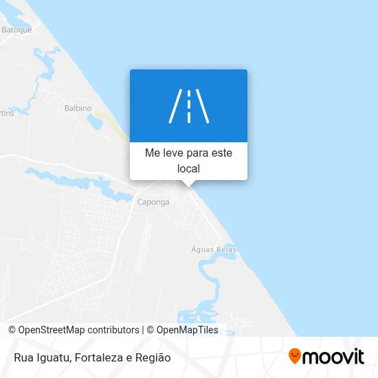 Rua Iguatu mapa