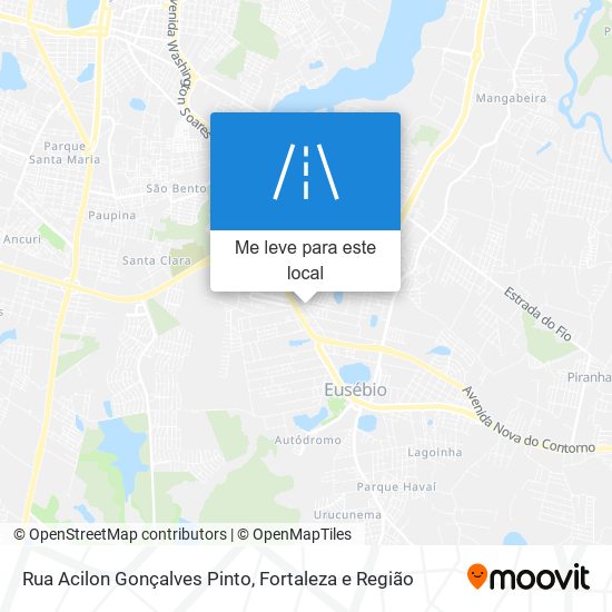 Rua Acilon Gonçalves Pinto mapa