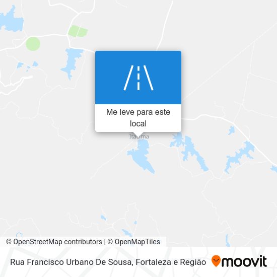 Rua Francisco Urbano De Sousa mapa