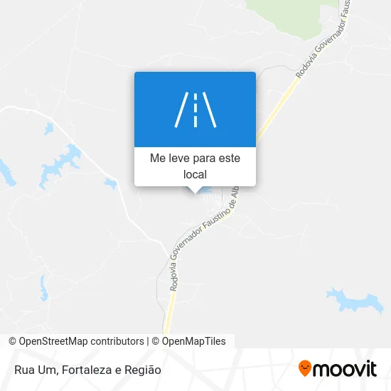 Rua Um mapa