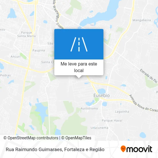 Rua Raimundo Guimaraes mapa