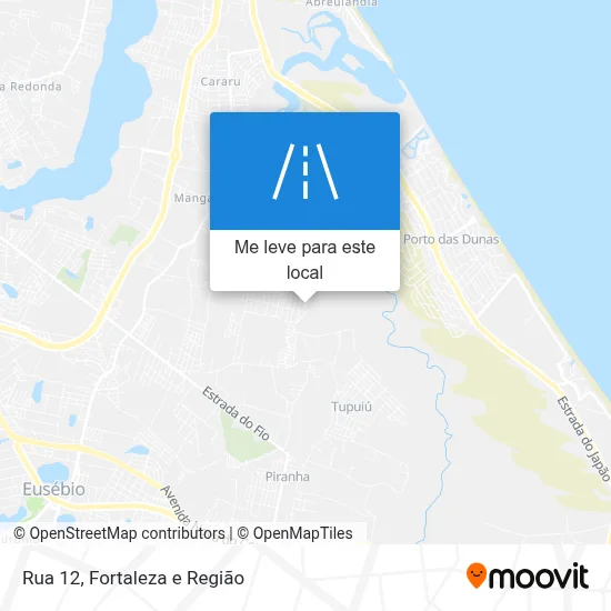 Rua 12 mapa