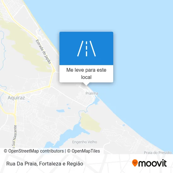Rua Da Praia mapa
