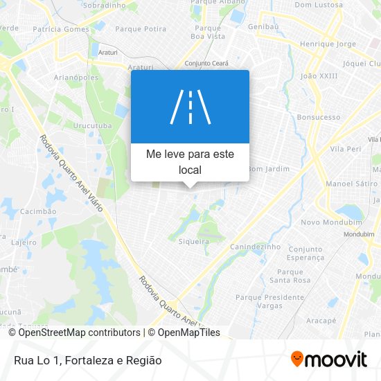 Rua Lo 1 mapa
