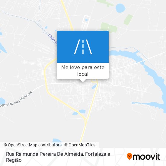 Rua Raimunda Pereira De Almeida mapa