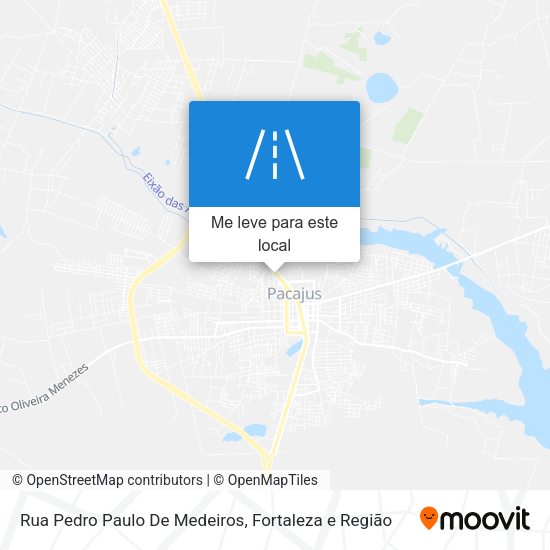 Rua Pedro Paulo De Medeiros mapa