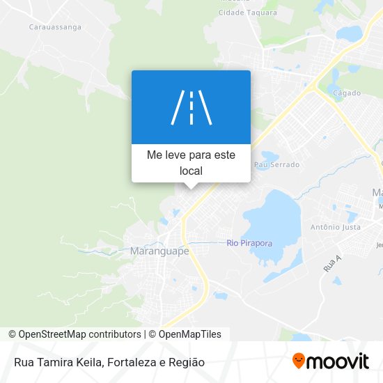 Rua Tamira Keila mapa