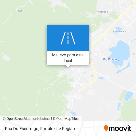 Rua Do Escorrego mapa