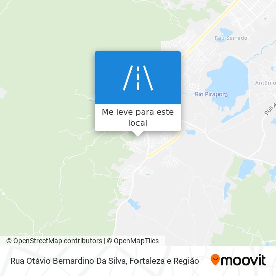 Rua Otávio Bernardino Da Silva mapa