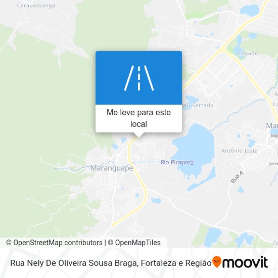 Rua Nely De Oliveira Sousa Braga mapa