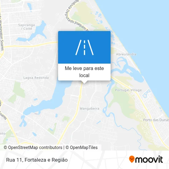 Rua 11 mapa