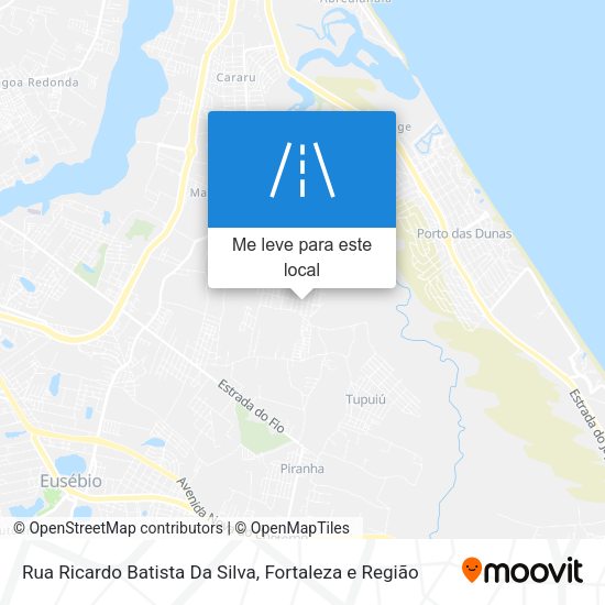 Rua Ricardo Batista Da Silva mapa