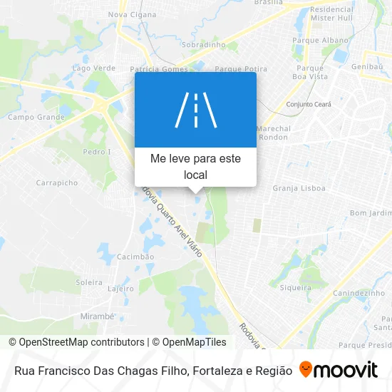 Rua Francisco Das Chagas Filho mapa