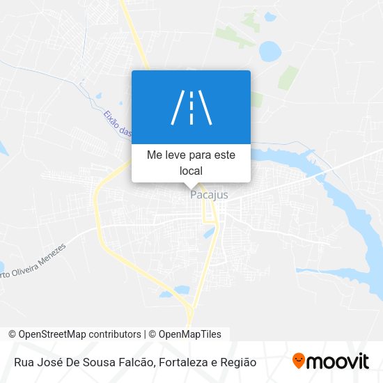Rua José De Sousa Falcão mapa