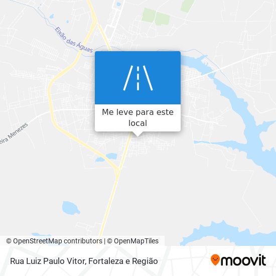 Rua Luiz Paulo Vitor mapa