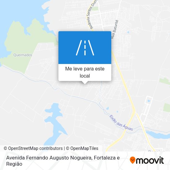 Avenida Fernando Augusto Nogueira mapa