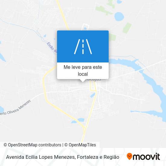 Avenida Ecilia Lopes Menezes mapa