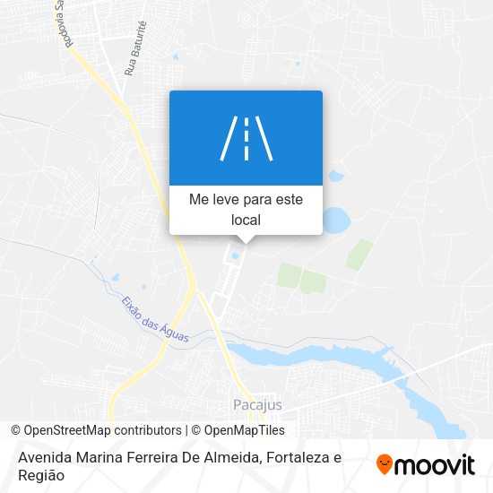 Avenida Marina Ferreira De Almeida mapa
