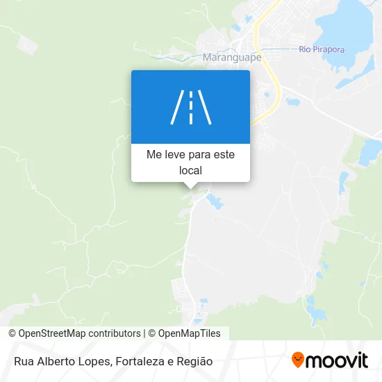 Rua Alberto Lopes mapa