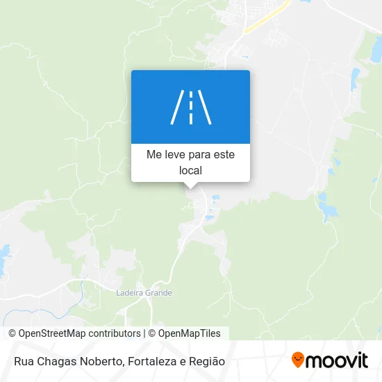 Rua Chagas Noberto mapa