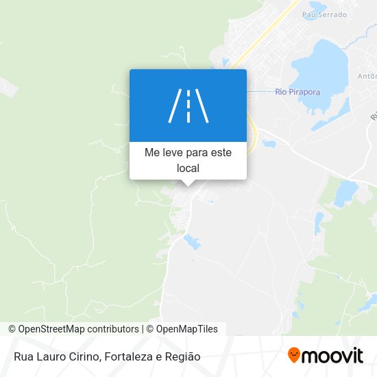 Rua Lauro Cirino mapa