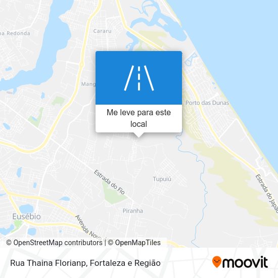 Rua Thaina Florianp mapa