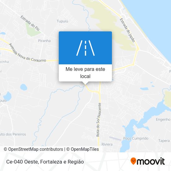 Ce-040 Oeste mapa