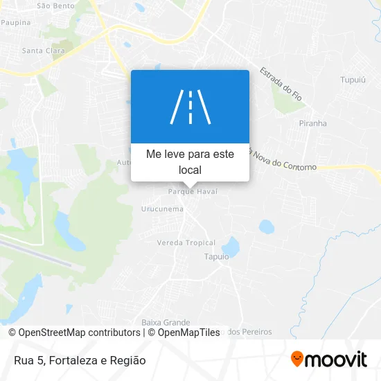Rua 5 mapa