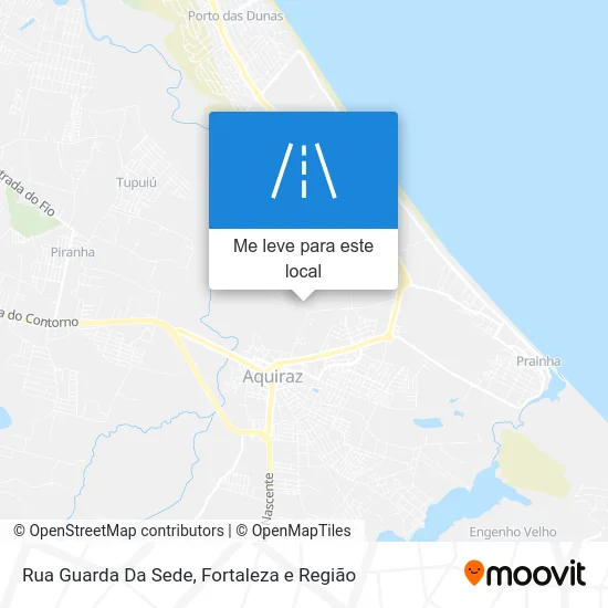 Rua Guarda Da Sede mapa