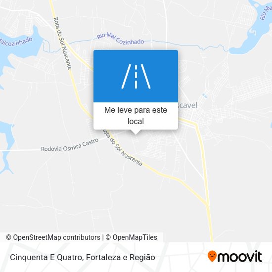 Cinquenta E Quatro mapa