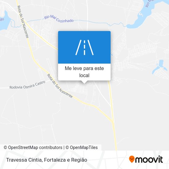 Travessa Cintia mapa