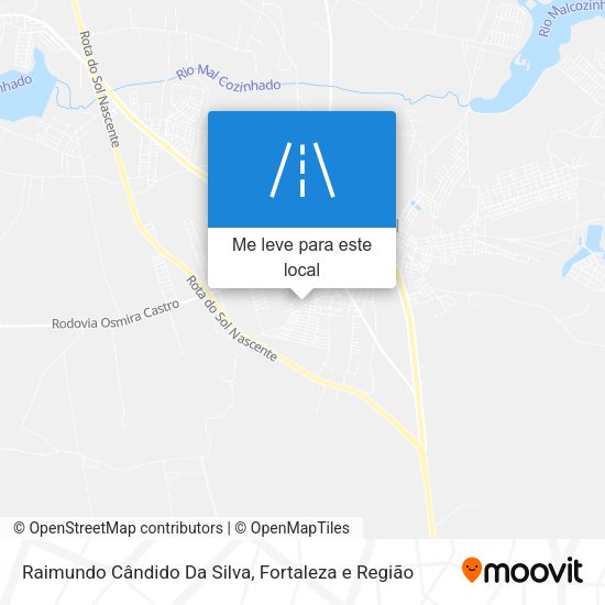 Raimundo Cândido Da Silva mapa