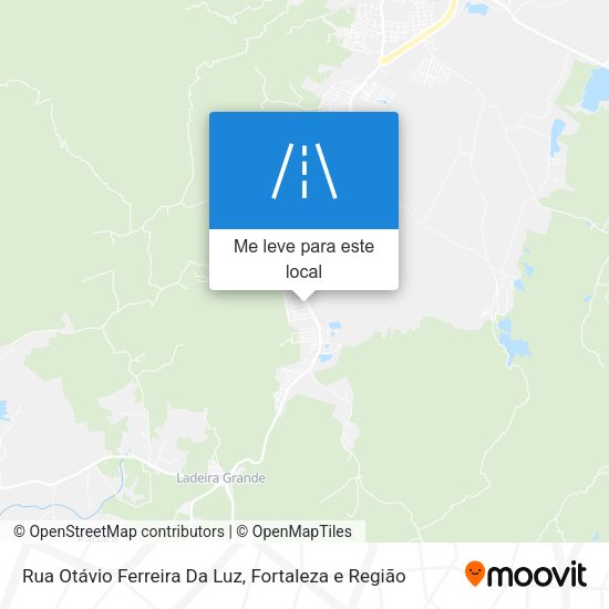 Rua Otávio Ferreira Da Luz mapa